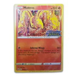 Pokemon Brilliant Stars Moltres Build and Battle Sealed Prerelease Deck - Image 1