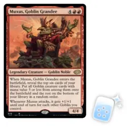 MUXUS, GOBLIN GRANDEE Jumpstart 2022 Magic MTG MINT CARD - Image 1