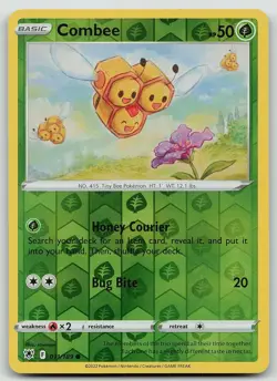 Pokemon Combee 011/189 Astral Radiance Common Reverse Holo NM - Image 1