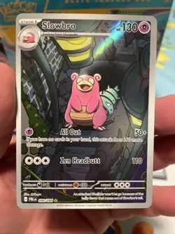 Pokemon Pitch Black Slowbro 090/084 IR Illustration Rare - Image 1