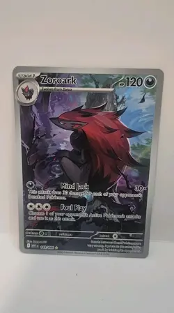 Zoroark 143/086 Sv: White Flare Holo Pokemon TCG - Image 1