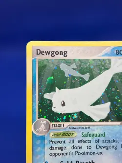 2004 Pokemon FireRed & LeafGreen Dewgong 3/112 Holo Rare LP - Image 3