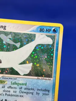 2004 Pokemon FireRed & LeafGreen Dewgong 3/112 Holo Rare LP - Image 4