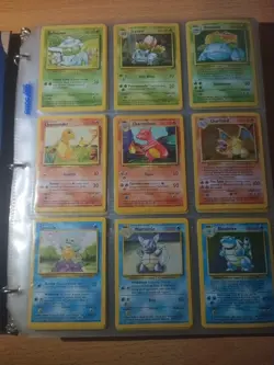 Pokemon Card Binder Lot Huge Collection 400+ 1st Edition Promo Holo 1999-2000 - Image 1