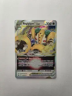 REGIGIGAS VSTAR 114/159 CROWN ZENITH POKEMON (ULTRA, NM) - Image 1