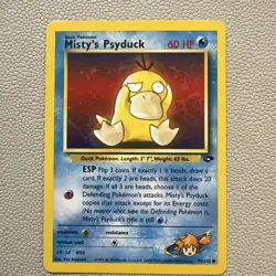 Pokemon TCG Misty's Psyduck Gym Challenge 90/132 - Image 1