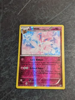 Pokemon Sylveon TCG 72/111 XY Furious Fists Reverse Holo Rare Lightly Played - Image 1