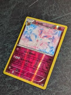 Pokemon Sylveon TCG 72/111 XY Furious Fists Reverse Holo Rare Lightly Played - Image 2