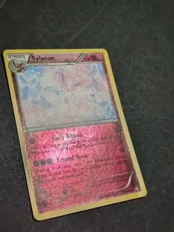Pokemon Sylveon TCG 72/111 XY Furious Fists Reverse Holo Rare Lightly Played - Image 3