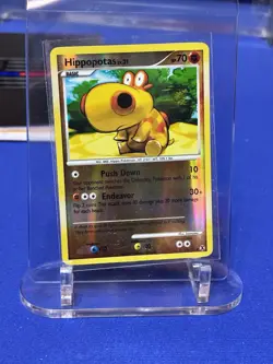 The Pokemon Company Pokemon TCG Hippopotas 64/111 Rising Rivals Common 70 HP RH - Image 1