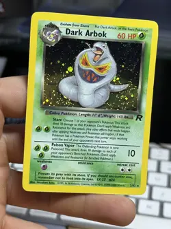 Dark Weezing 14/82 Team Rocket Arbok 2/82 2000 Vintage Pokemon Card Lot WOTC - Image 3