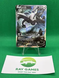 Pokemon Lugia V 186/195 Silver Tempest Alternate Art Holo Near Mint - Image 1