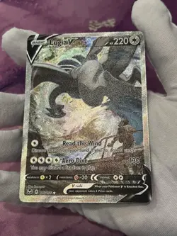 Pokemon Lugia V 186/195 Silver Tempest Alternate Art Holo Near Mint - Image 4