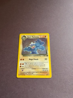 Vintage Pokemon Dark Machamp 10/82 Holo Rare Team Rocket (2000) - Image 2