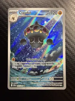 Pokemon 2026 Mega Evolution – Chaos Rising Claydol #92/86 Illustration Rare - Image 1