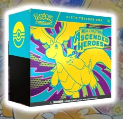 Pokemon TCG Ascended Heroes ETB Elite Trainer Box Factory Sealed - Image 1
