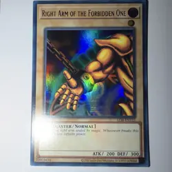 Konami Yu-Gi-Oh Right Arm of the Forbidden One LOB-122 Ultra Rare - Image 1
