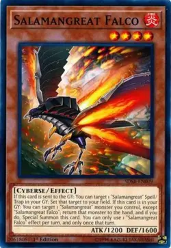 Salamangreat Falco - SDSB-EN009 - Common - 1st Edition - Lightly Played - Image 1