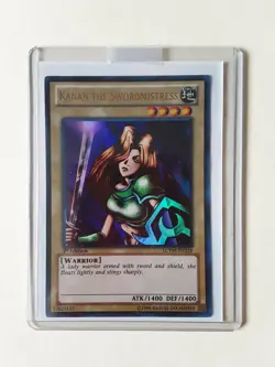 Yugioh Kanan The Swordmistress LCYW-EN228 1st Edition Ultra Rare Holo - Image 1