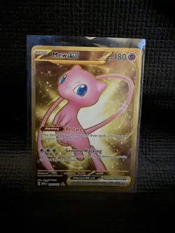 The Pokemon Company Mew ex 205/165 SV 151 Hyper Rare Full Art Holo EN HP180 - Image 1