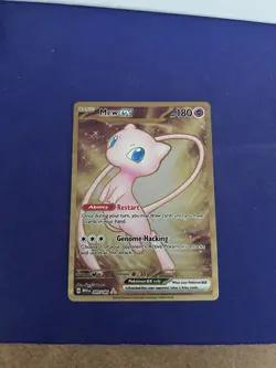The Pokemon Company Mew ex 205/165 SV 151 Hyper Rare Full Art Holo EN 180 HP - Image 1