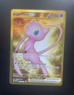 The Pokemon Company Mew ex 205/165 SV 151 Hyper Rare Holo Full Art English 180 - Image 1
