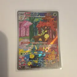 Sawsbuck 166/162 SV05 Temporal Forces Illustration Rare Full Art Holo 130HP - Image 4