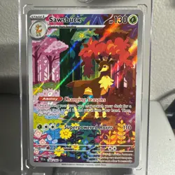 Sawsbuck 166/162 - SV05 Temporal Forces - Illustration Rare Holo (NM) - Image 1