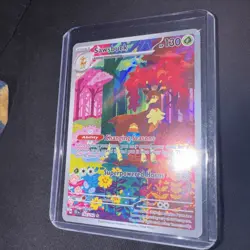 Sawsbuck 166/162 Sv05: Temporal Forces Holo full art illustration rare - Image 1