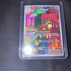Sawsbuck 166/162 Sv05: Temporal Forces Holo full art illustration rare - Image 2