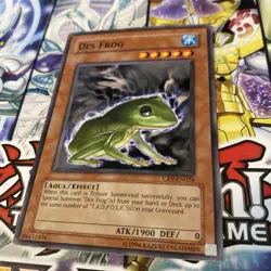 Des Frog - CRV-EN026 - NM - YuGiOh! - Image 1