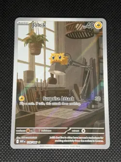 Joltik 116/086 IR White Flare Pokemon TCG Illustration Rare NM Condition - Image 1