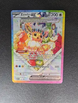 Pokemon TCG Eevee EX 174 Prismatic Evolutions SPC Promo Card (NM Condition) - Image 3