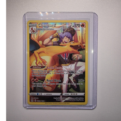 Pokemon Charizard Full Art Holo Ultra Rare TG03/TG30 Lost Origin 170 HP TCG - Image 1