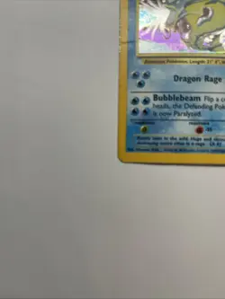 Pokemon TCG Gyarados Base Set 6/102 Holo Unlimited Holo Rare MP - Image 5