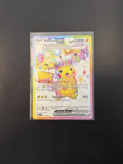 Pikachu EX 219/191 | Surging Sparks | Full Art Ultra Rare | Near Mint - Image 1