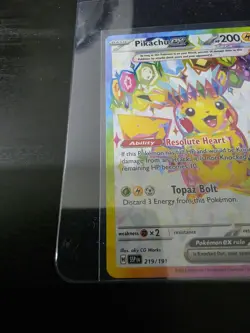 Pikachu ex 219/191 - Ultra Rare - Surging Sparks - Pokemon TCG - Image 2