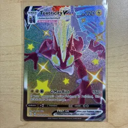 Pokemon TCG: Toxtricity VMAX (SV113/SV122) Shiny Holo Rare - Shining Fates - Image 1