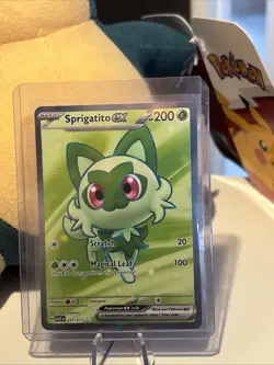 Pokemon TCG Sprigatito ex 251/217 Full Art Ultra Rare – Ascended Heroes – NM - Image 1