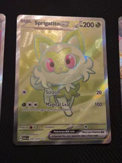 Pokemon TCG Ascended Heroes Ultra Rare Bundle X 3 Sprigatito Ex 251/217 - Image 2