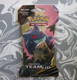 Pokemon Team Up Sealed Sleeved Booster Pack Sun & Moon Brand New 2019 - Image 1