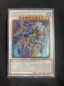 Yu-Gi-Oh! TCG Arms of Genex Return Zero BLTR NM 1st Edition Secret Rare - Image 1
