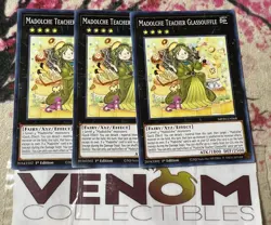 3x (M/NM) Madolche Teacher Glassouffle MP20-EN068 Common 1st Edition YuGiOh - Image 1