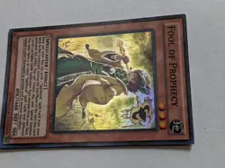 Fool of Prophecy YUGIOH Card CBLZ-EN035 Holofoil 63175639 - Image 2