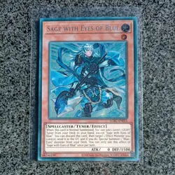 Sage with Eyes of Blue - LCKC-EN015 - Secret Rare - Yugioh - Unlimited - Image 1