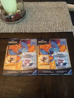 (2) Disney Lorcana WinterSpell Stitch Edition Collection Starter Set NEW - Image 1