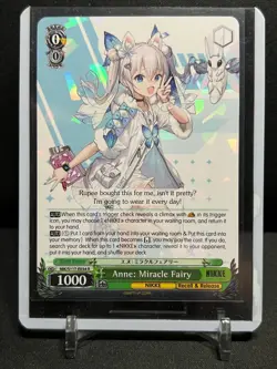 Anne: Miracle Fairy NIK/S117-E034 R Rare Weiss Schwarz NIKKE English - Image 1
