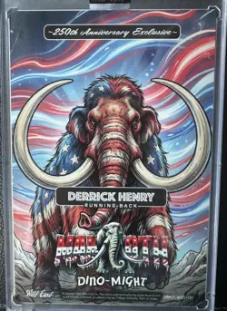 Derrick Henry 2026 MAMMOTH WILD CARD AMERICA’S 250th ANNIVERSARY 1/1 - Image 2