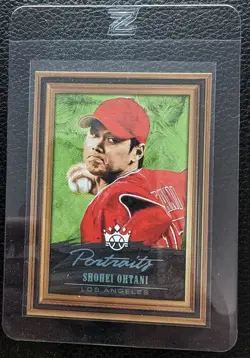 2018 DIAMOND KINGS PORTRAITS #P15 SHOHEI OHTANI PITCH ROOKIE CARD RC ANGELS - Image 1