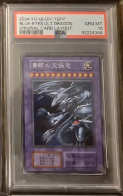 Yu-Gi-Oh! PSA 10 Blue-Eyes Ultimate Dragon JPN 2024 - Image 1